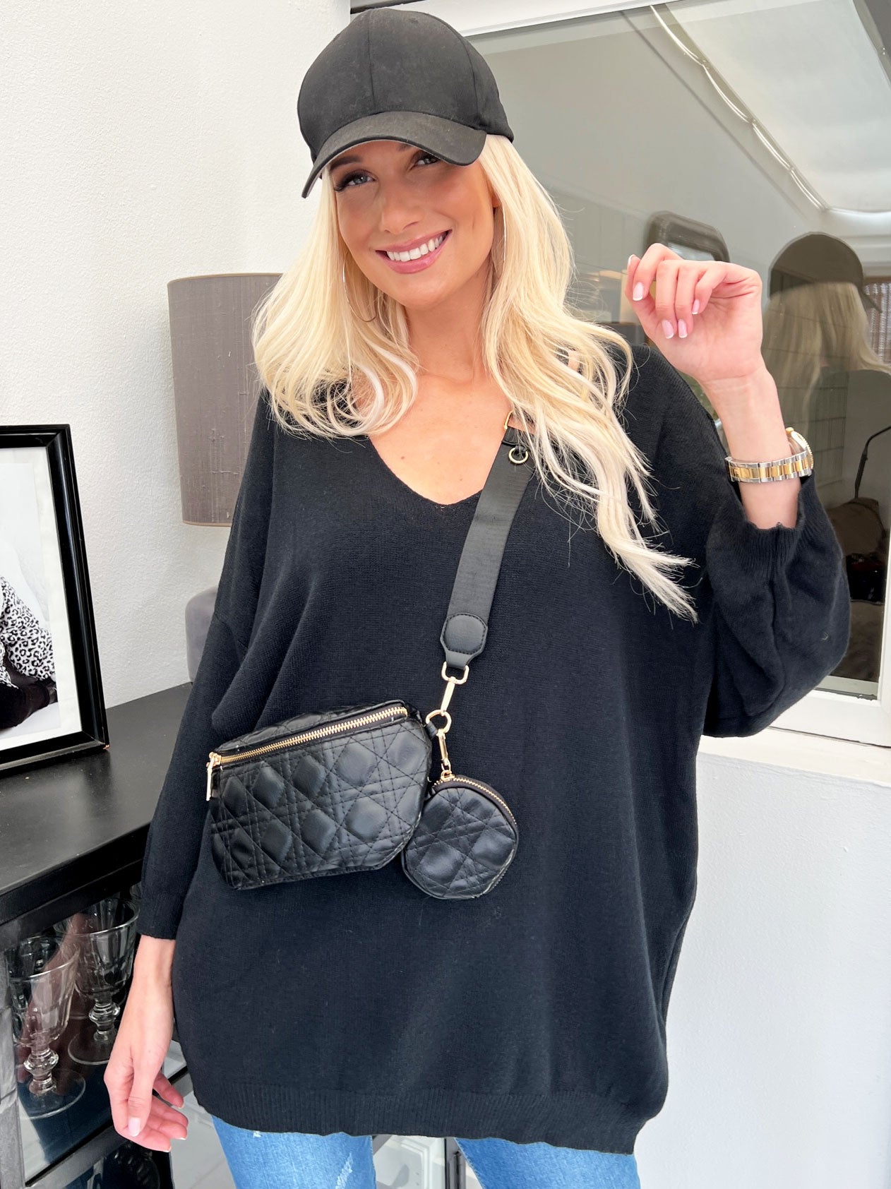 Esther - Strik i oversized look